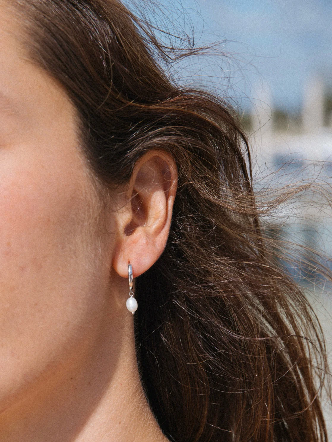 MTL - CORA HOOPS IN STERLING SILVER