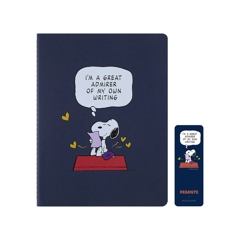 MOLESKINE - PEANUTS LIMITED EDITION CASHIER NOTEBOOK SET | EXTRA LARGE