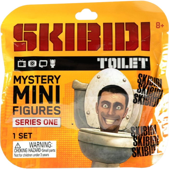 SKIBIDI TOILET - MYSTERY MINI FIGURES | SERIES ONE | BLIND BAG VINYL FIGURE