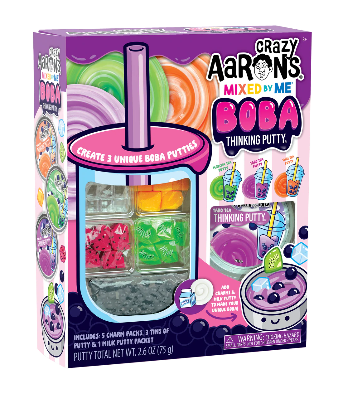 CRAZY AARONS PUTTY - BOBA THINKING PUTTY - MIXED BY ME KIT