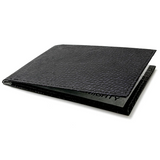 MIGHTY WALLET - BLACK (FAUX) LEATHER BILLFOLD