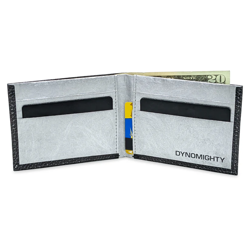 MIGHTY WALLET - BLACK (FAUX) LEATHER BILLFOLD