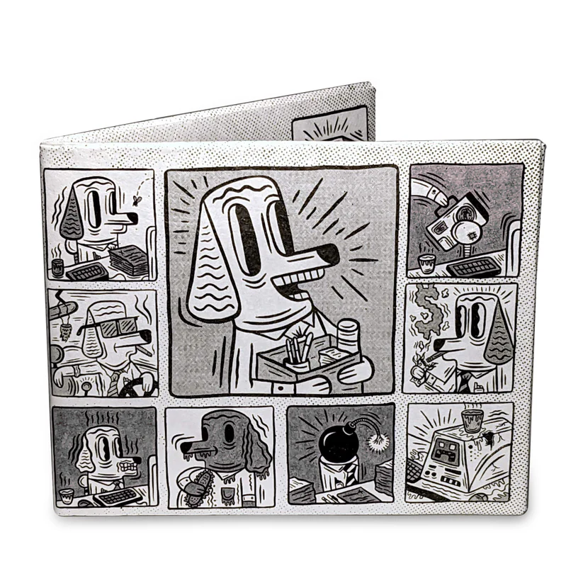 MIGHTY WALLET - WORK DOG MIGHTY WALLET BY VINCENT SCALA | ARTIST COLLECTIVE