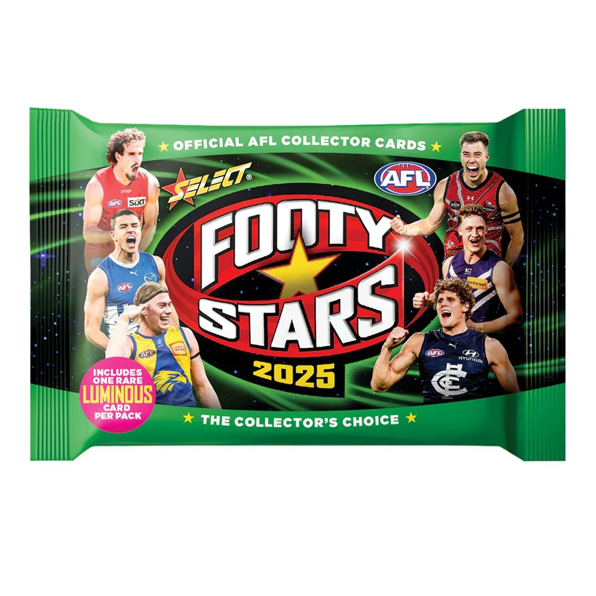 SELECT - 2025 AFL FOOTY STARS | BOOSTER PACK