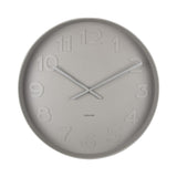 KARLSSON - MR GREY WALL CLOCK | 51X51X7
