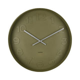 KARLSSON - MR GREEN WALL CLOCK | 51X51X7