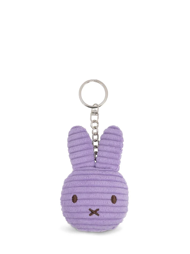 MIFFY - FLAT KEYCHAIN ECO CORDUROY | LILAC (10CM)