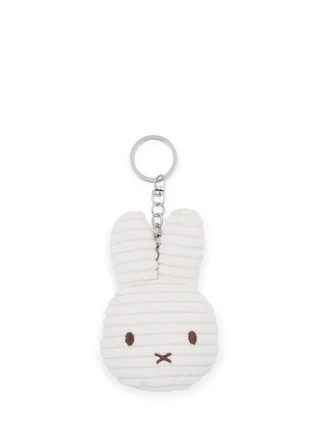 MIFFY - FLAT KEYCHAIN ECO CORDUROY | OFFWHITE (10CM)