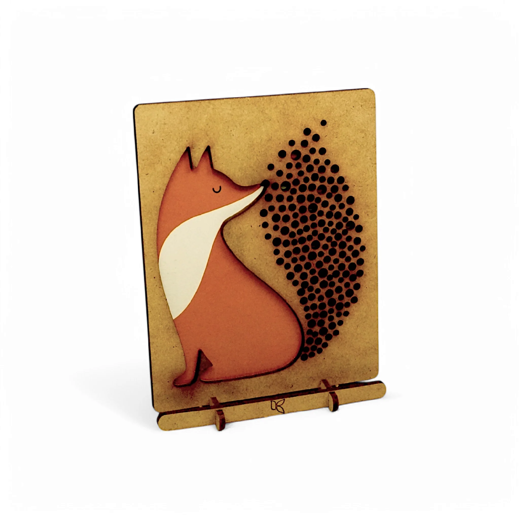KOMONI - LITTLE FIRE FOX POP-UP ART