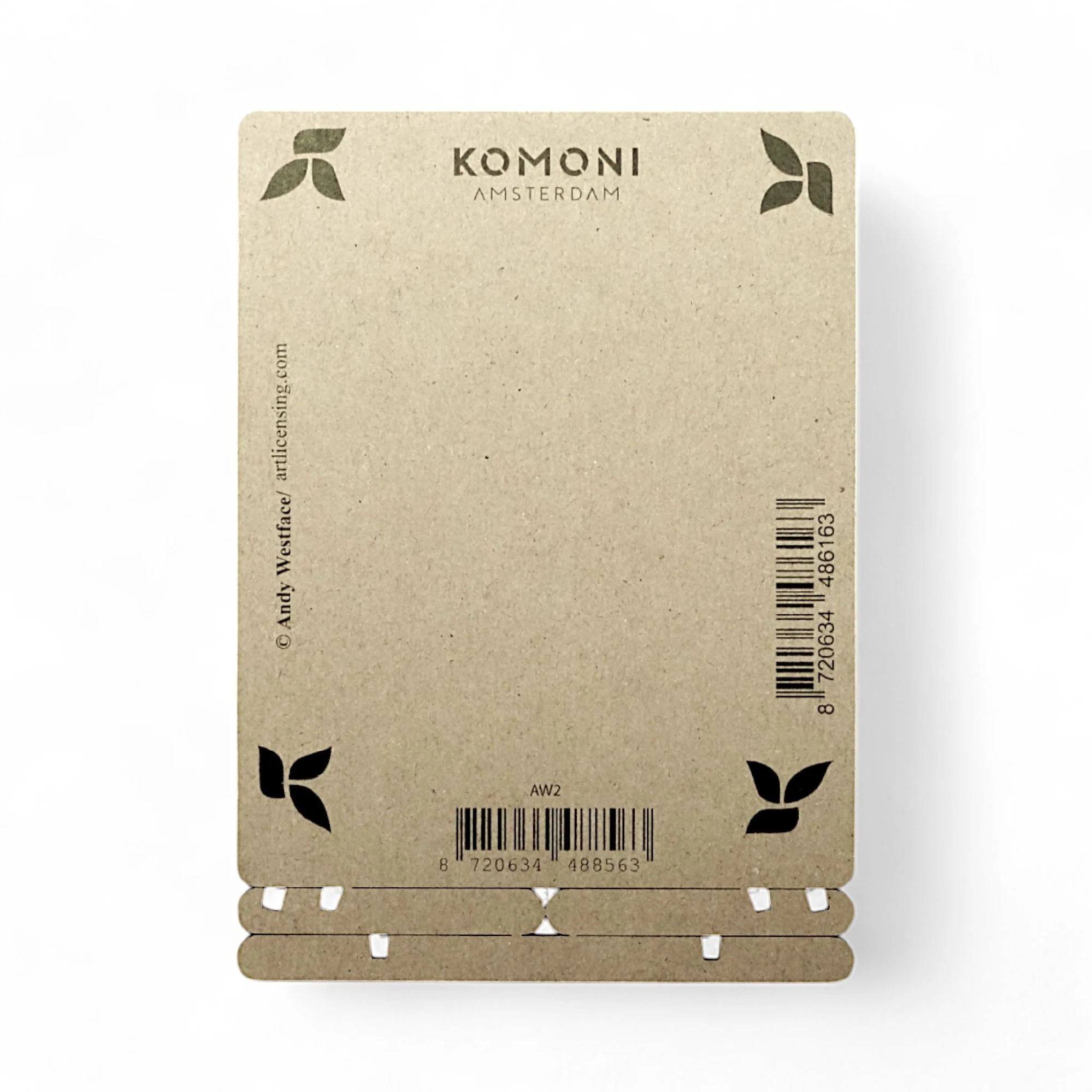 KOMONI - LITTLE FIRE FOX POP-UP ART