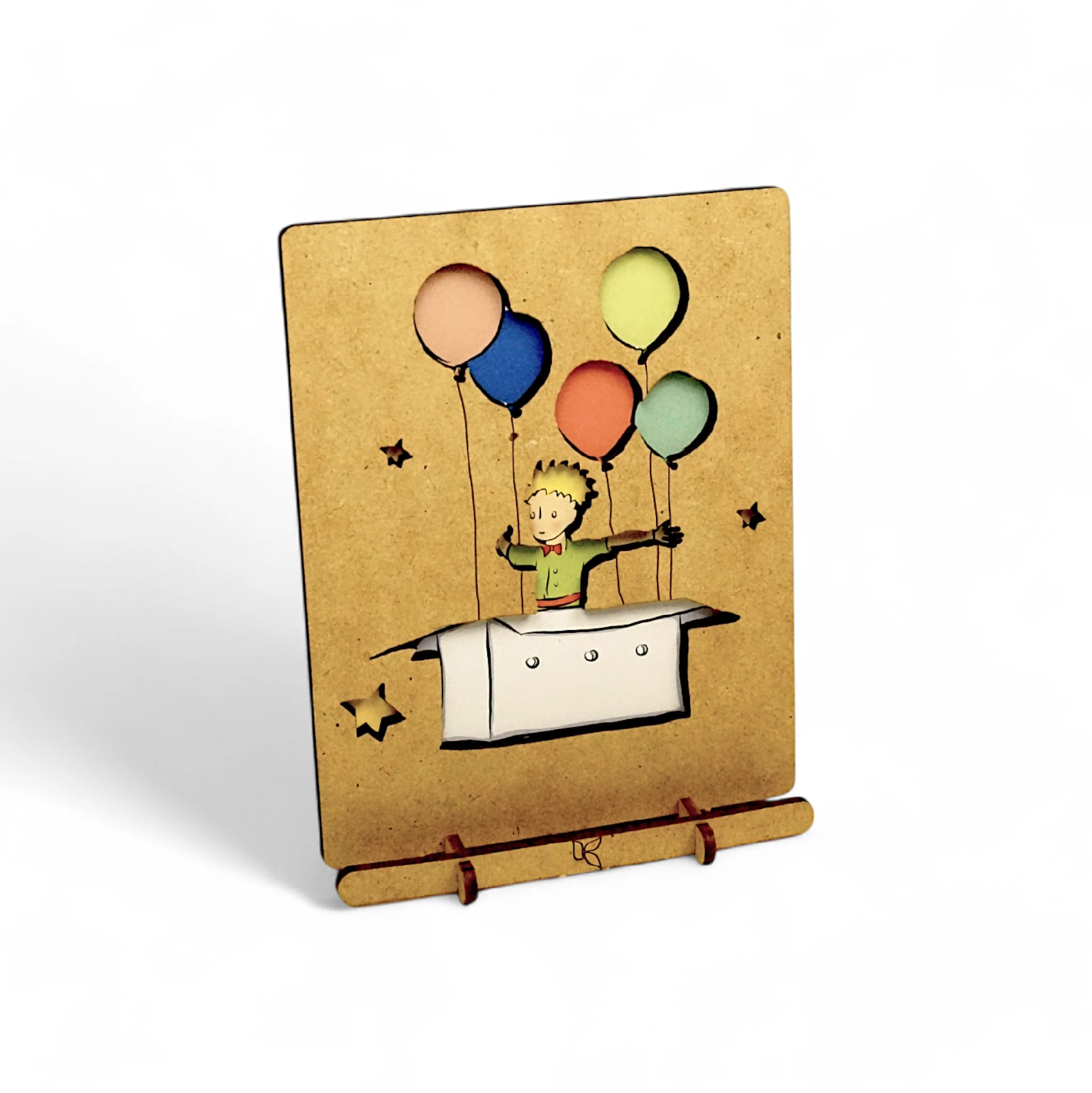 KOMONI - LE PETIT PRINCE BALLOON POP-UP ART