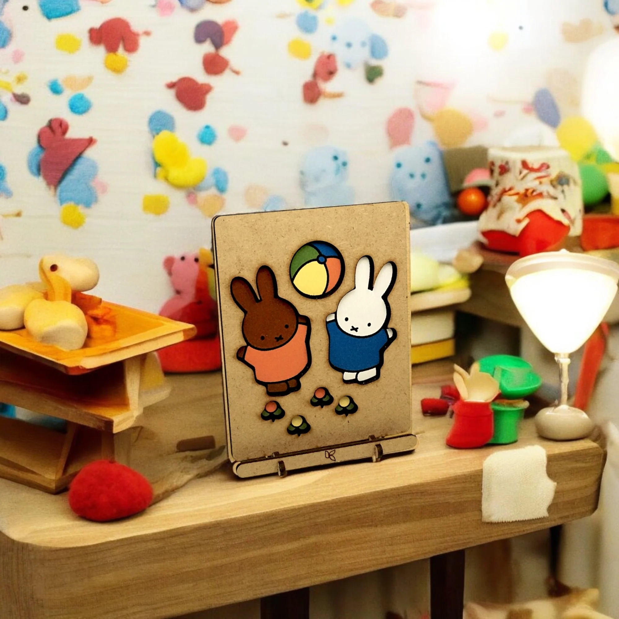 KOMONI - MIFFY & NINA POP-UP ART