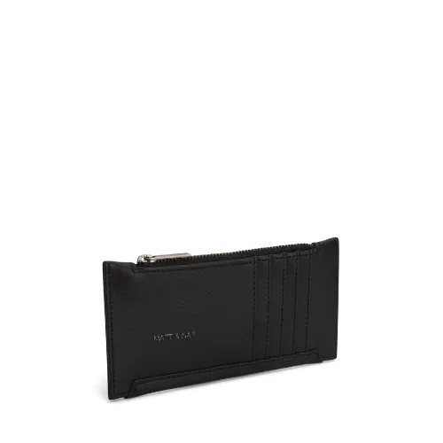 MATT & NAT - JESSE SLIM VEGAN WALLET | ARBOR | BLACK