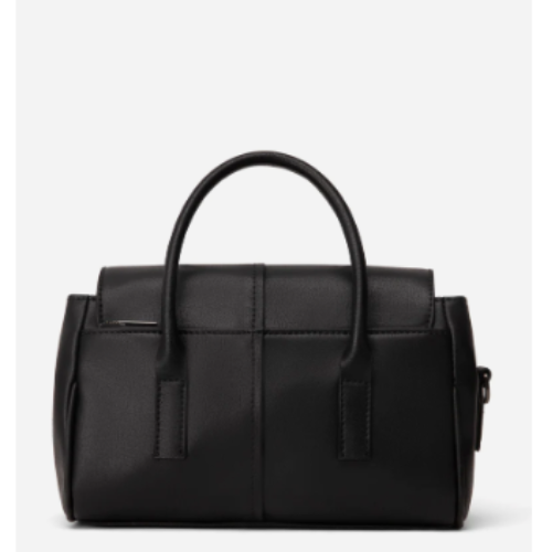 MATT & NAT - GABBY VEGAN SATCHEL | ARBOR | BLACK