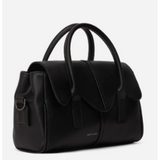 MATT & NAT - GABBY VEGAN SATCHEL | ARBOR | BLACK
