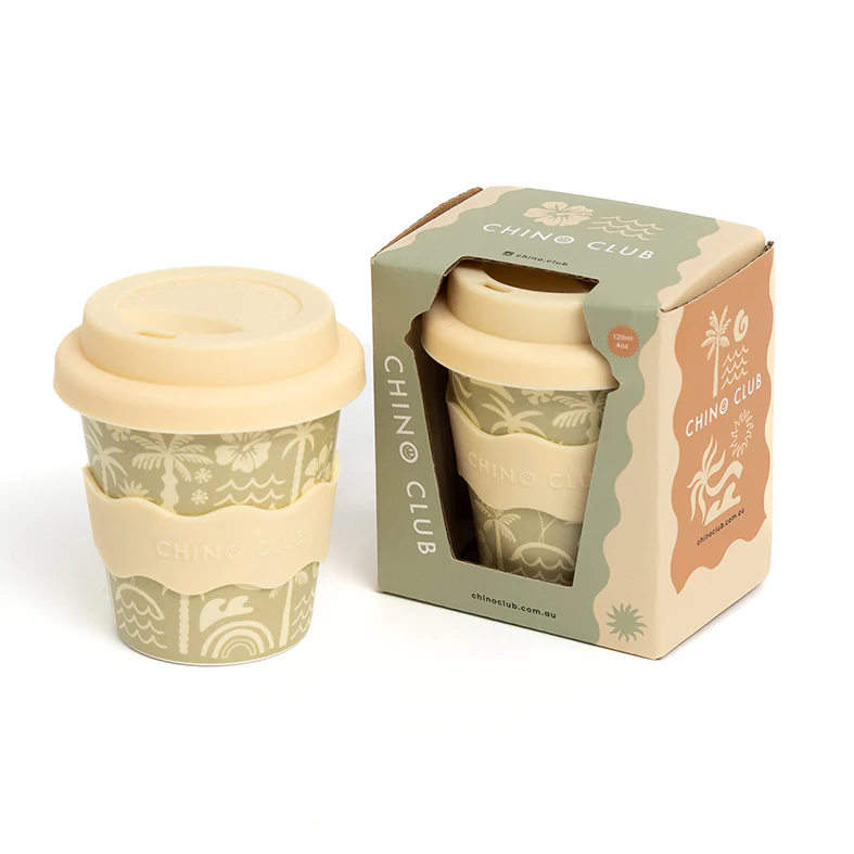 CHINO CLUB - BAMBOO BABY CHINO CUP | 4 OZ | MOANA
