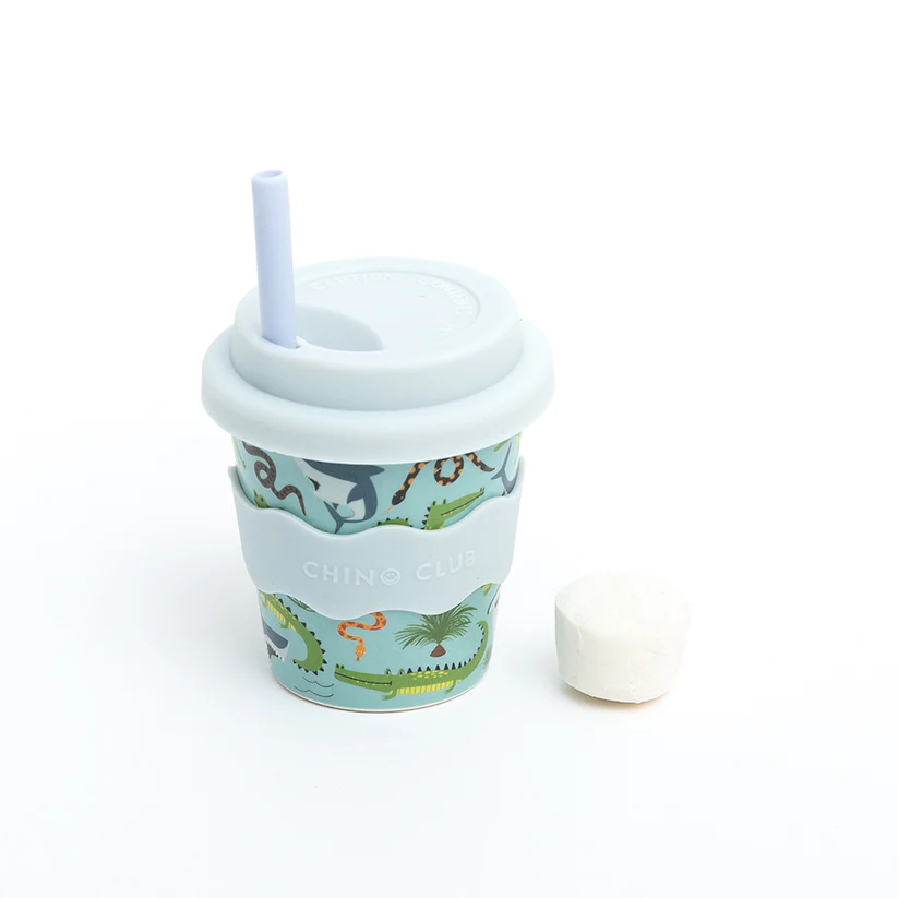 CHINO CLUB - BAMBOO BABY CHINO CUP | 4 OZ | DEADLY ANIMALS