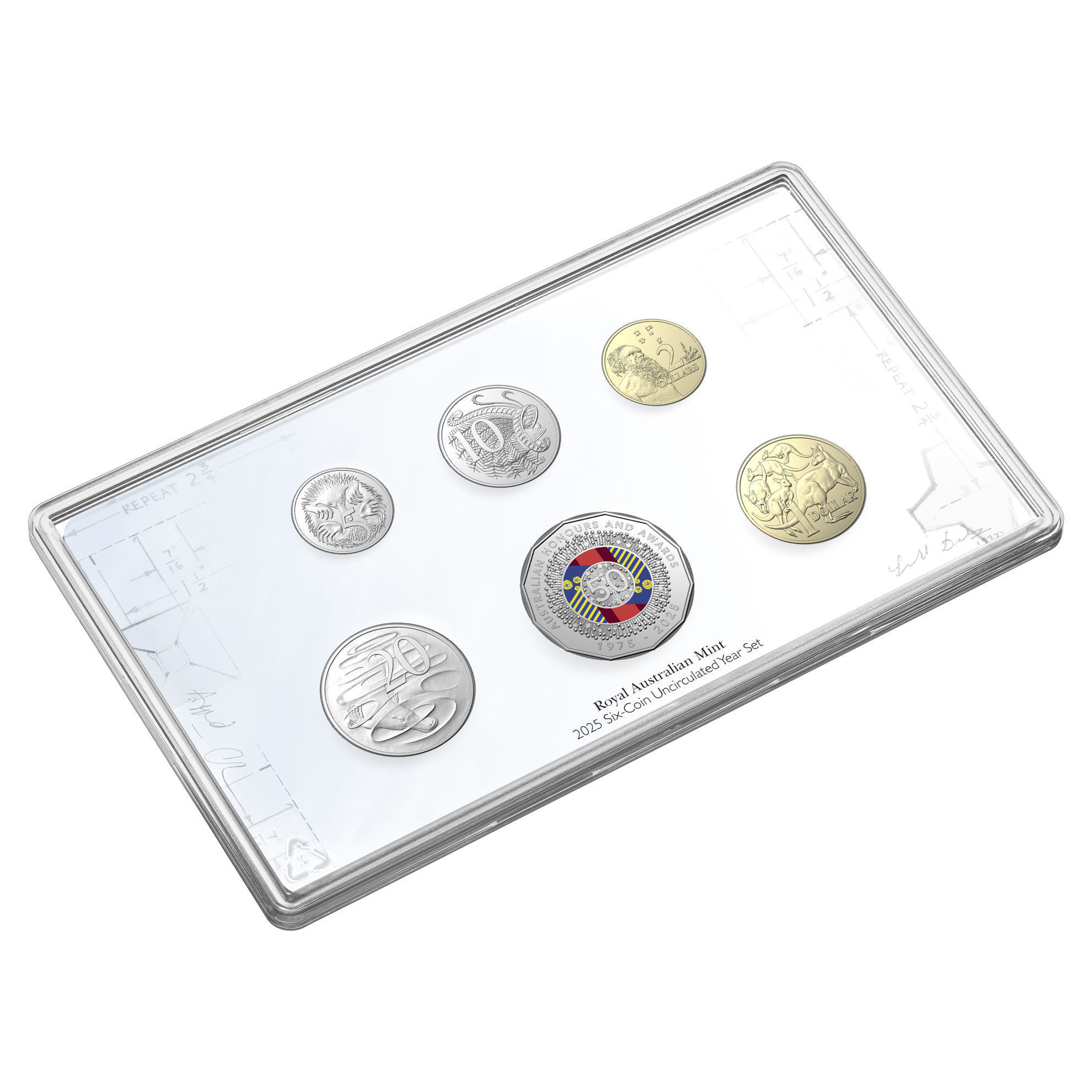 ROYAL AUSTRALIAN MINT - AUSTRALIAN HONOURS AND AWARDS SYSTEM | UNCIRCULATED YEAR SET 2025