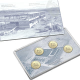 ROYAL AUSTRALIAN MINT - 60TH ANNIVERSARY OF THE ROYAL AUSTRALIAN MINT | 2025 $1 MINTMARK AND PRIVY MARK UNCIRCULATED 4 COIN SET