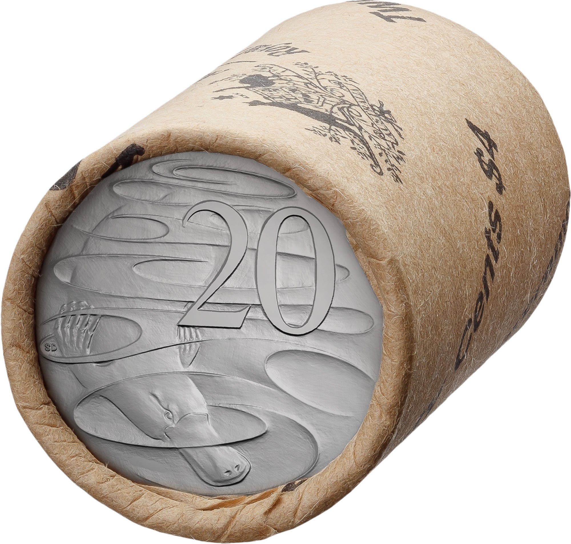 ROYAL AUSTRALIAN MINT - 2025 20C COIN ROLL | NON PREMIUM