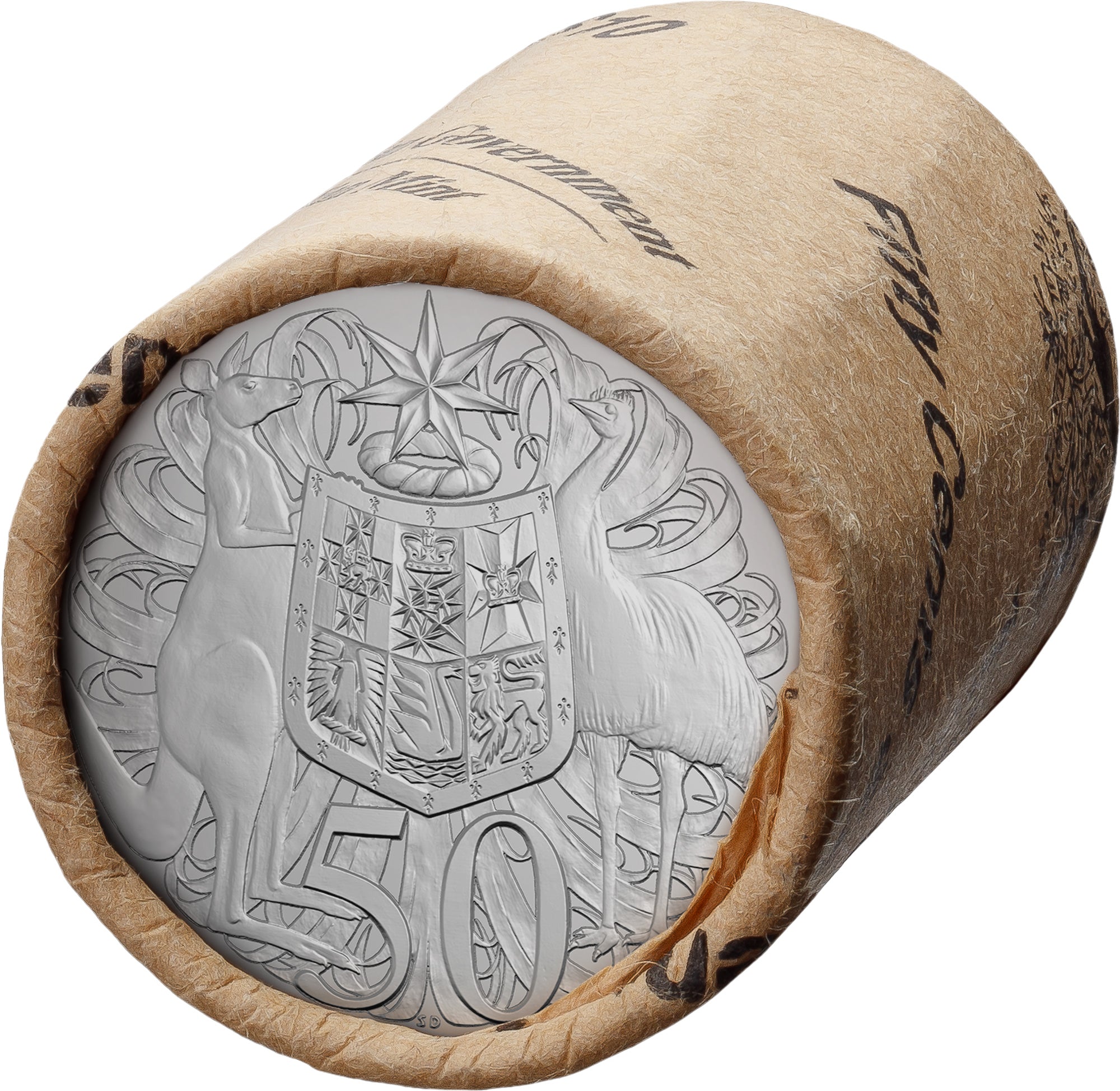 ROYAL AUSTRALIAN MINT - 2025 50C COIN ROLL | NON PREMIUM