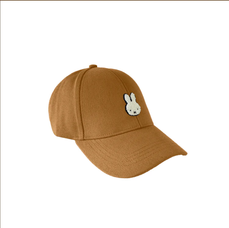 MIFFY - CANVAS CAP | (M - 56CM) | CINNAMON