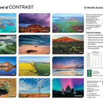 ARTIQUE - 2026 WALL CALENDAR | LAND OF CONTRAST