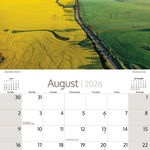 ARTIQUE - 2026 WALL CALENDAR | LAND OF CONTRAST