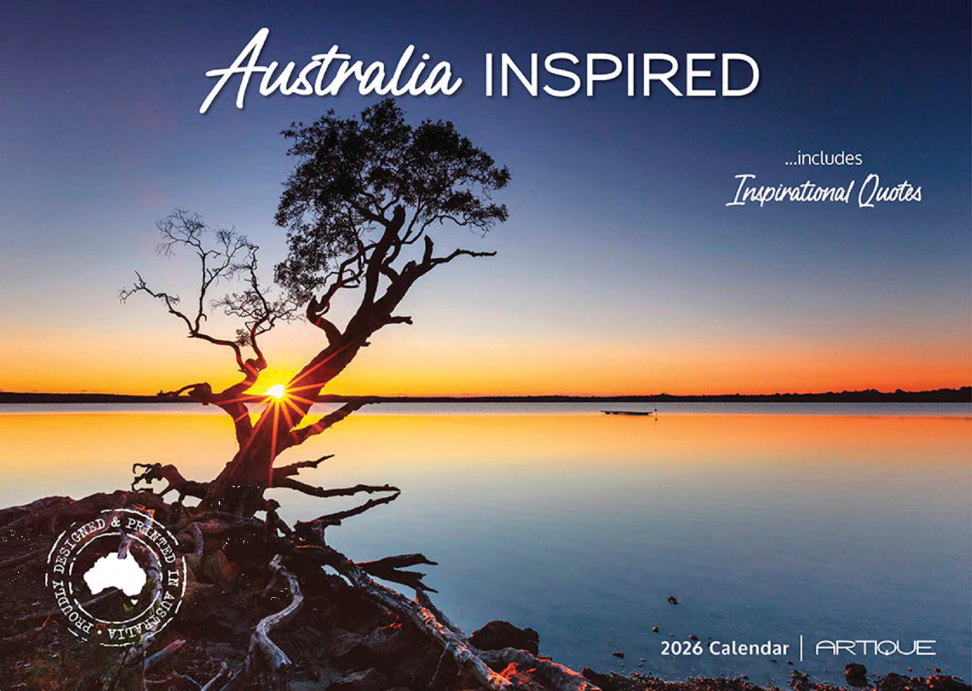ARTIQUE - 2026 WALL CALENDAR | AUSTRALIA INSPIRED