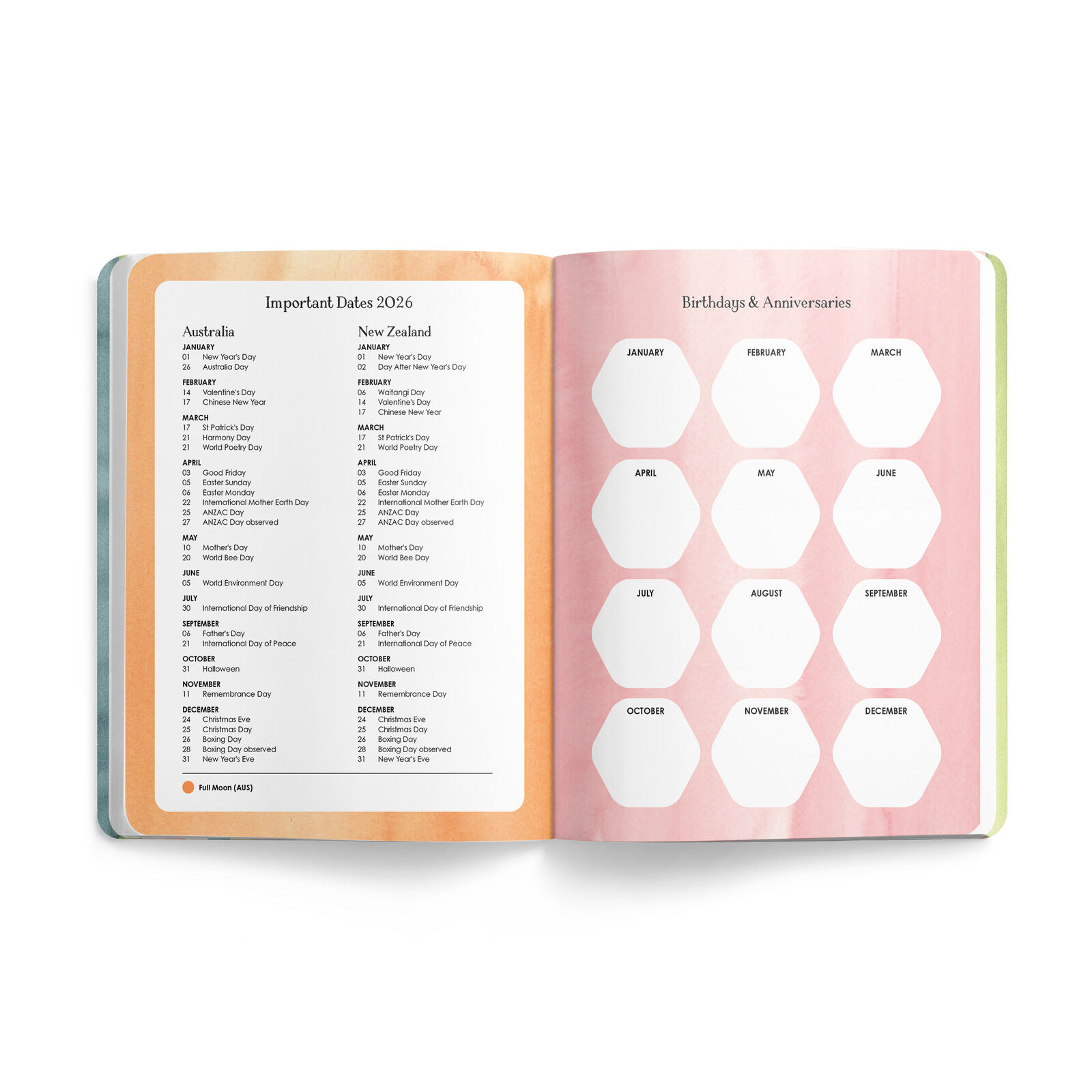 AFFIRMATIONS - 2026 BEE DIARY