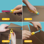 MAKEDO - UPCYCLED CARDBOARD CONSTRUCTION TOOLKIT | INVENT