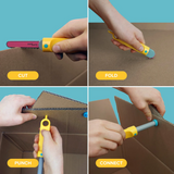 MAKEDO - UPCYCLED CARDBOARD CONSTRUCTION TOOLKIT | INVENT