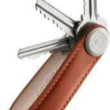 ORBITKEY - KEY ORGANISER | LEATHER | COGNAC WITH TAN STITCHING