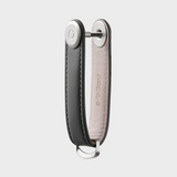 ORBITKEY - KEY ORGANISER | LEATHER | CHARCOAL WITH GREY STITCHING