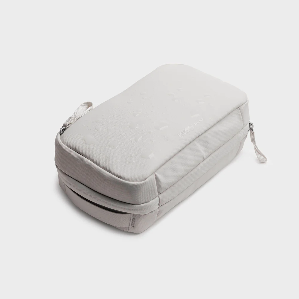 ORBITKEY - KONMARI | ORBITKEY 2-IN-1 TECH POUCH | STONE
