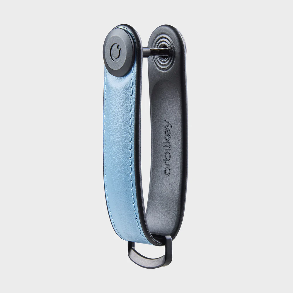 ORBITKEY - KEY ORGANISER | HYBRID LEATHER | LAKE BLUE