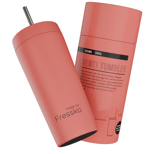 MADE BY FRESSKO - VENTI TUMBLER | CERAMIC | CORAL
