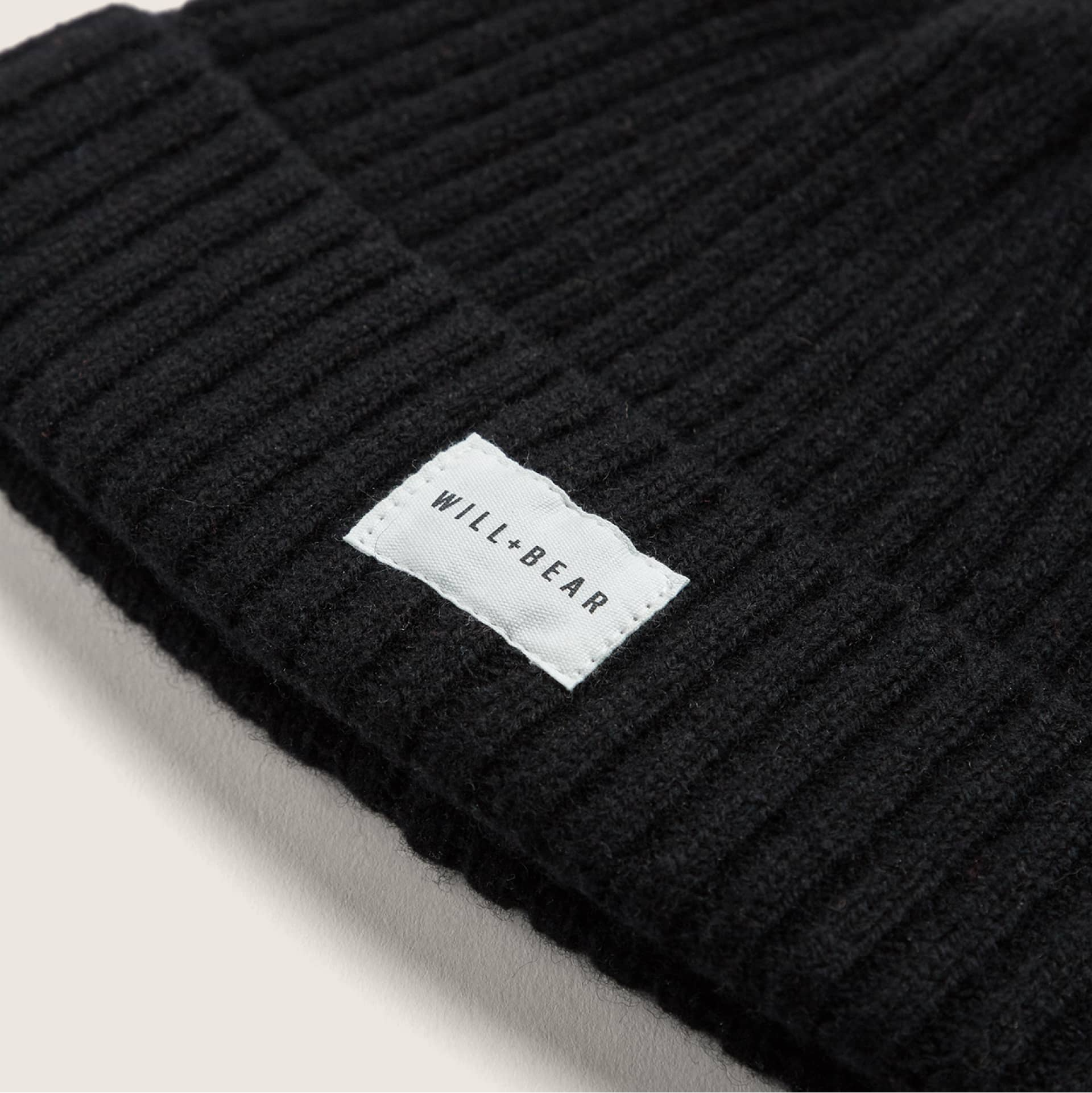 WILL + BEAR - LEVI BLACK | AUS WOOL BEANIE