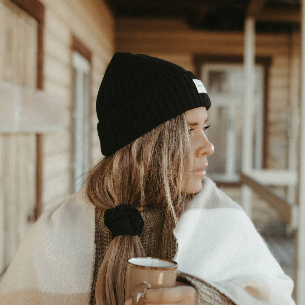 WILL + BEAR - LEVI BLACK | AUS WOOL BEANIE