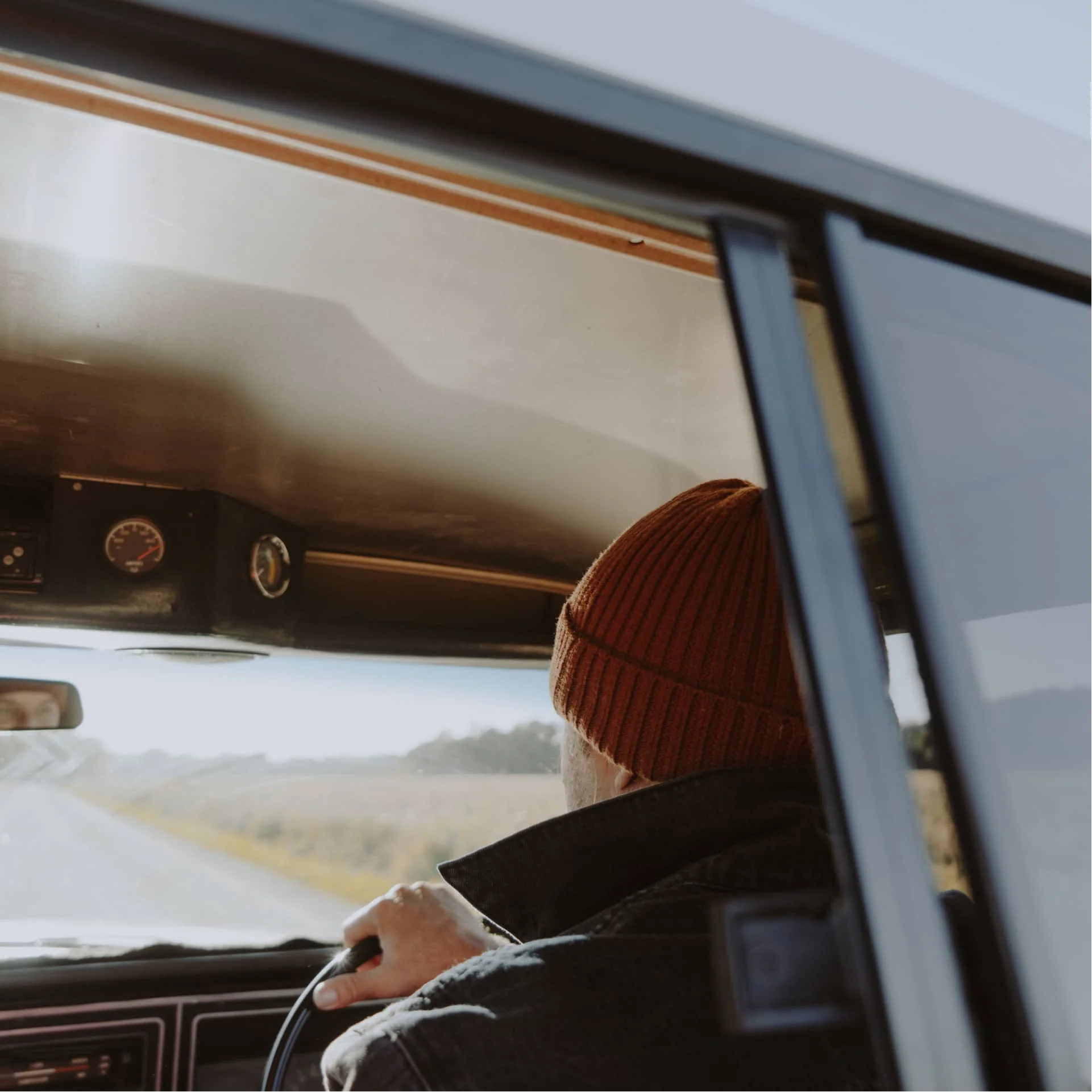 WILL + BEAR - LEVI COPPER | BURNT RED WOOL BEANIE
