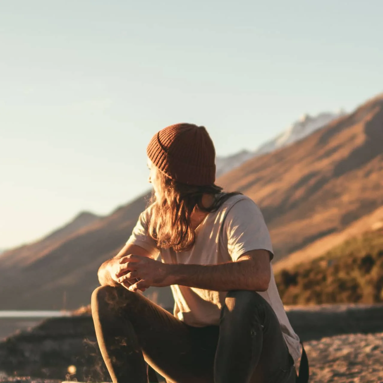 WILL + BEAR - LEVI COPPER | BURNT RED WOOL BEANIE
