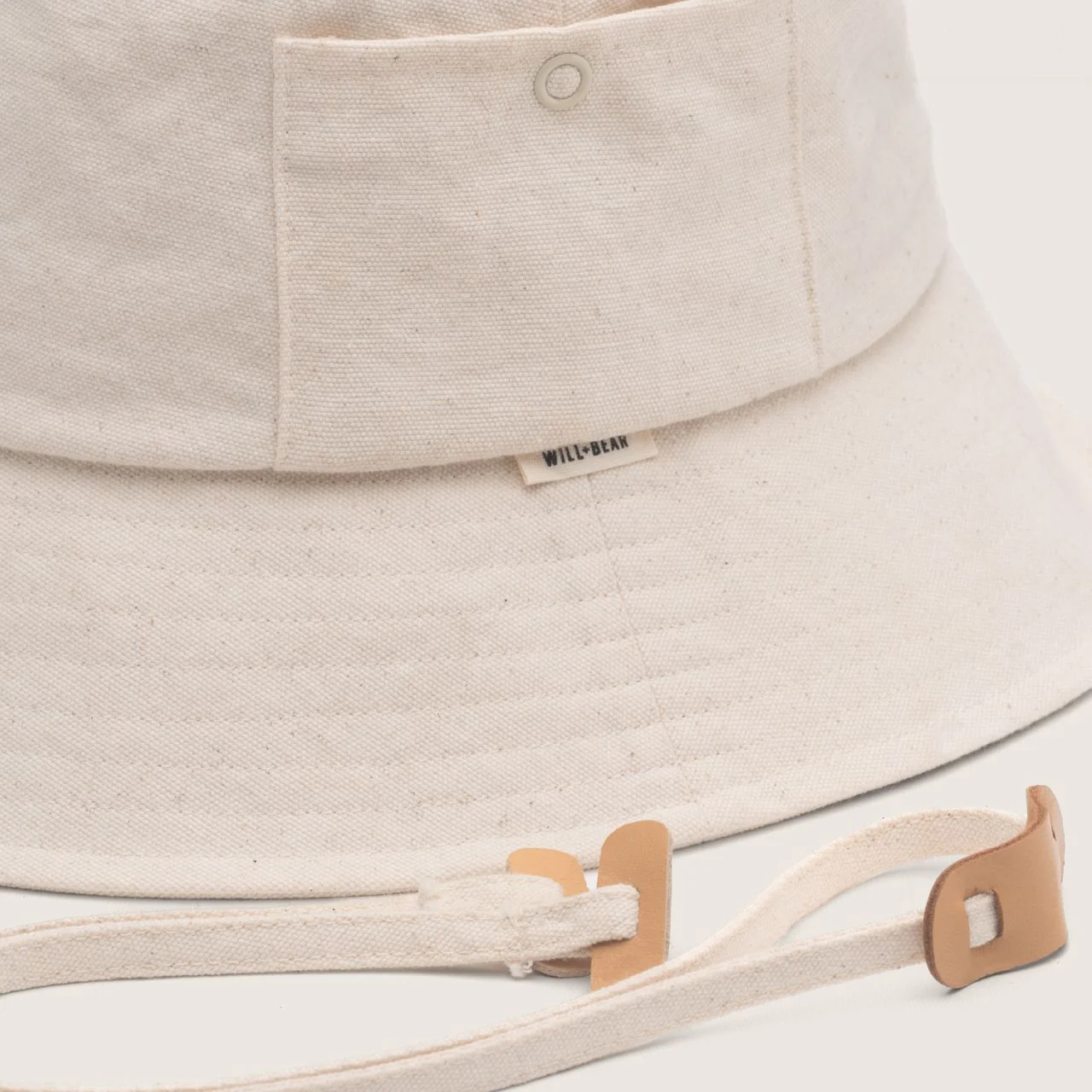 WILL + BEAR - BILLIE BONE | REMOVABLE STRING BUCKET HAT | MEDIUM