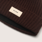 WILL + BEAR - LEVI DARK BROWN | WOOL BEANIE