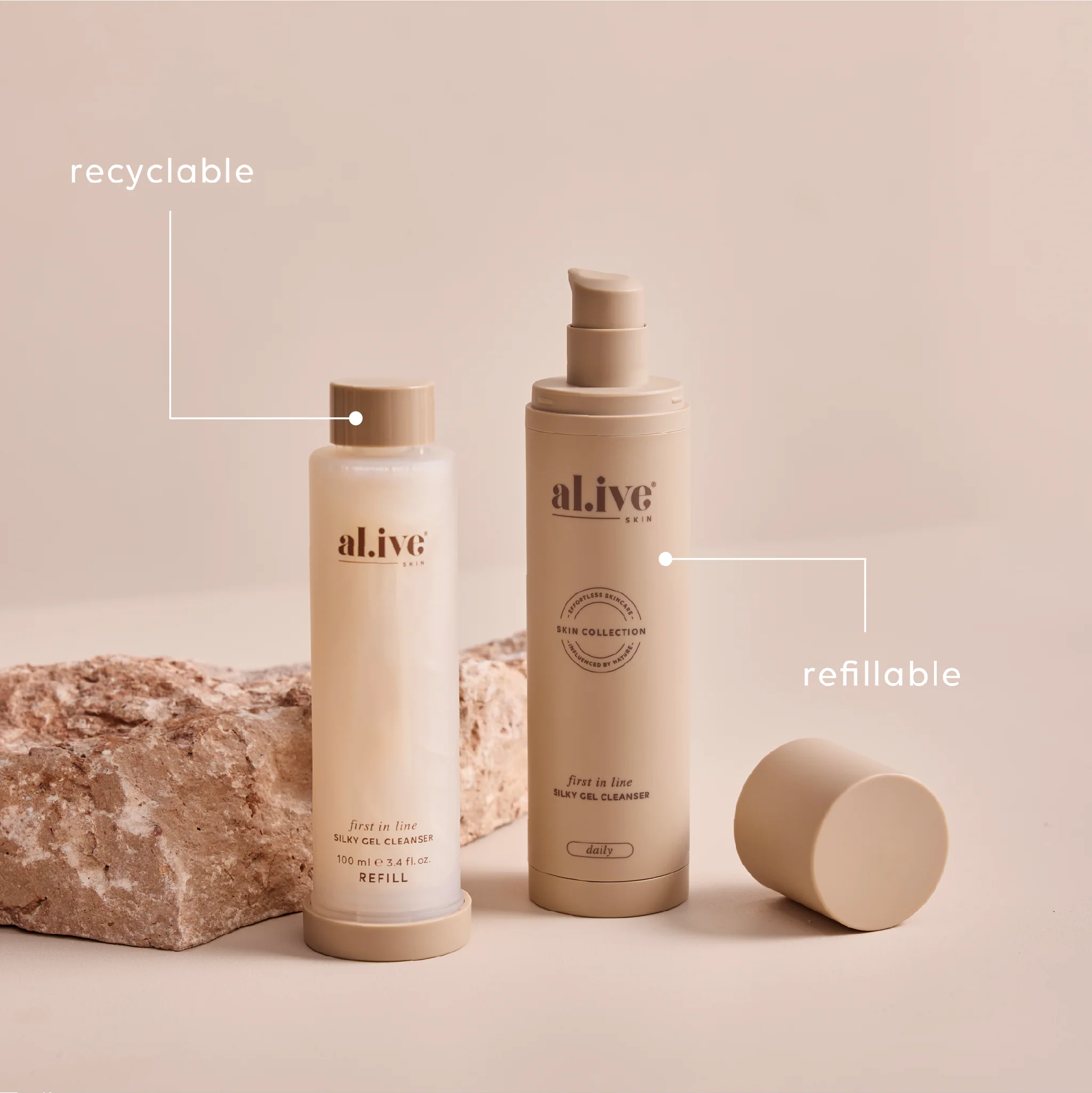 ALI.VE BODY - FIRST IN LINE | SILKY GEL CLEANSER | REFILL