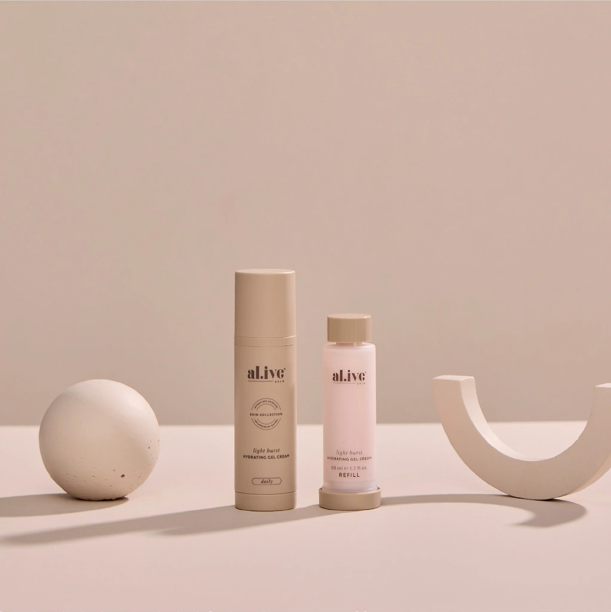 ALI.VE BODY - LIGHT BURST | HYDRATING GEL CREAM | REFILL