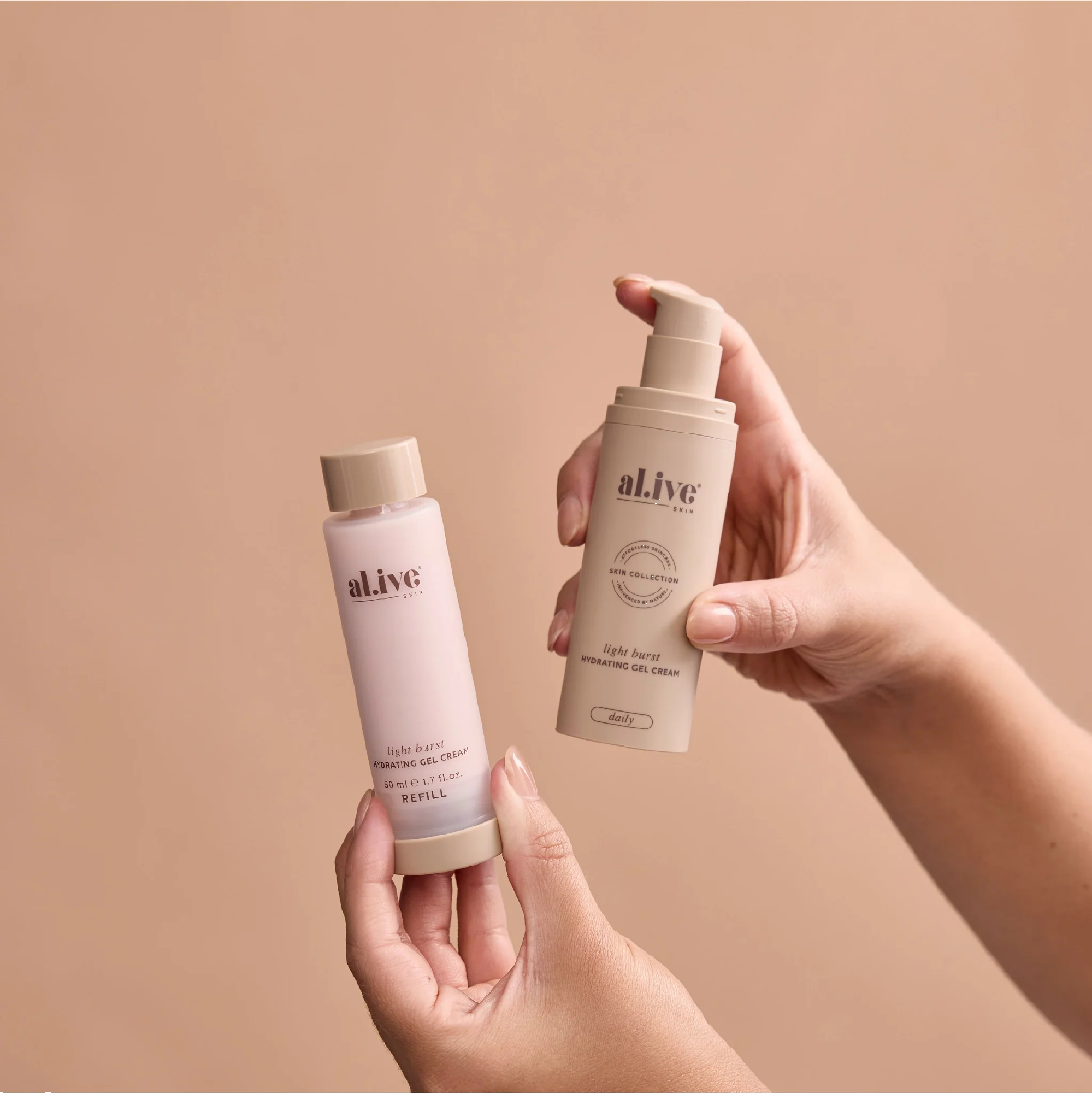 ALI.VE BODY - LIGHT BURST | HYDRATING GEL CREAM | REFILL