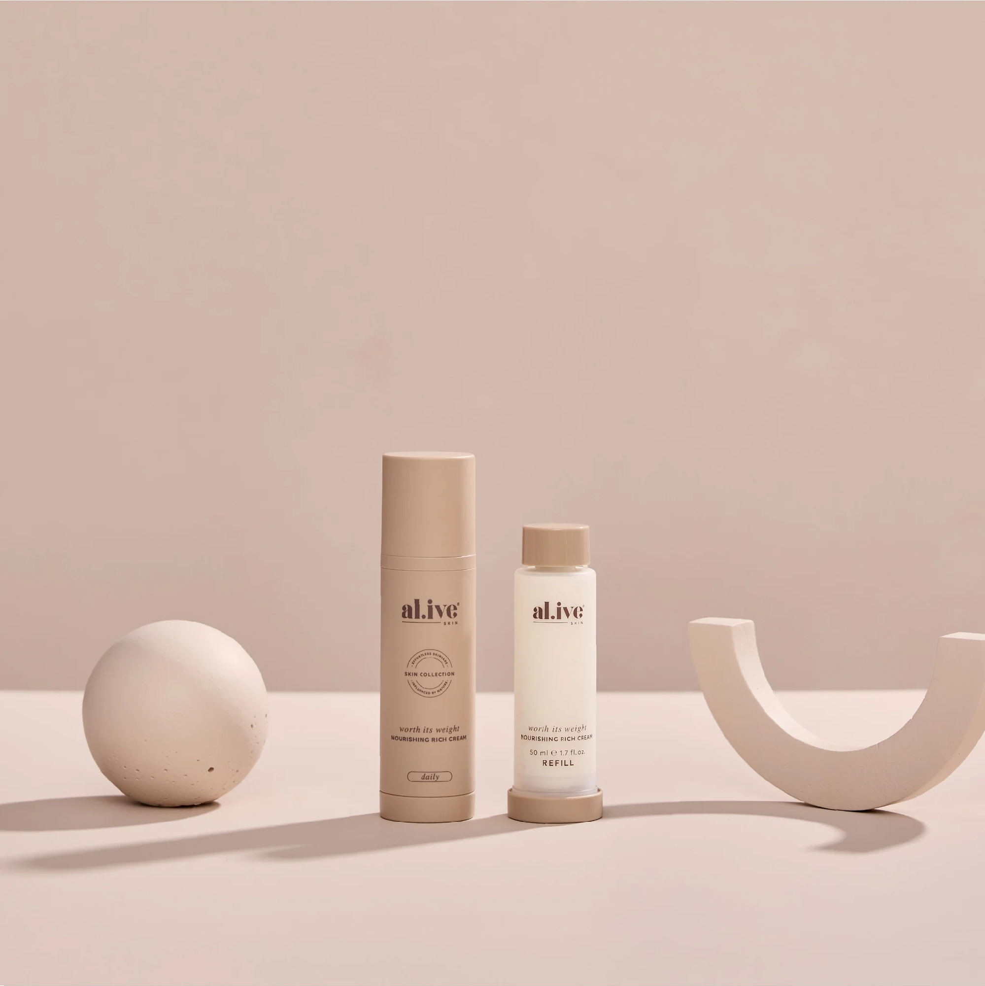 ALI.VE BODY - WORTH ITS WEIGHT | NOURISHING RICH CREAM | REFILL