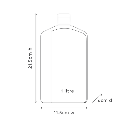 AL.IVE BODY - WASH REFILL | MANGO & LYCHEE 1 LITRE