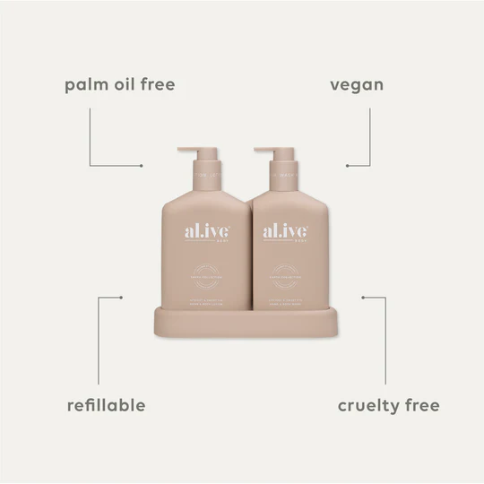 AL.IVE BODY - WASH & LOTION DUO | APRICOT & SWEET FIG