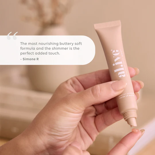 AL.IVE BODY - TINTED LIP BUTTER | APRICOT SHIMMER